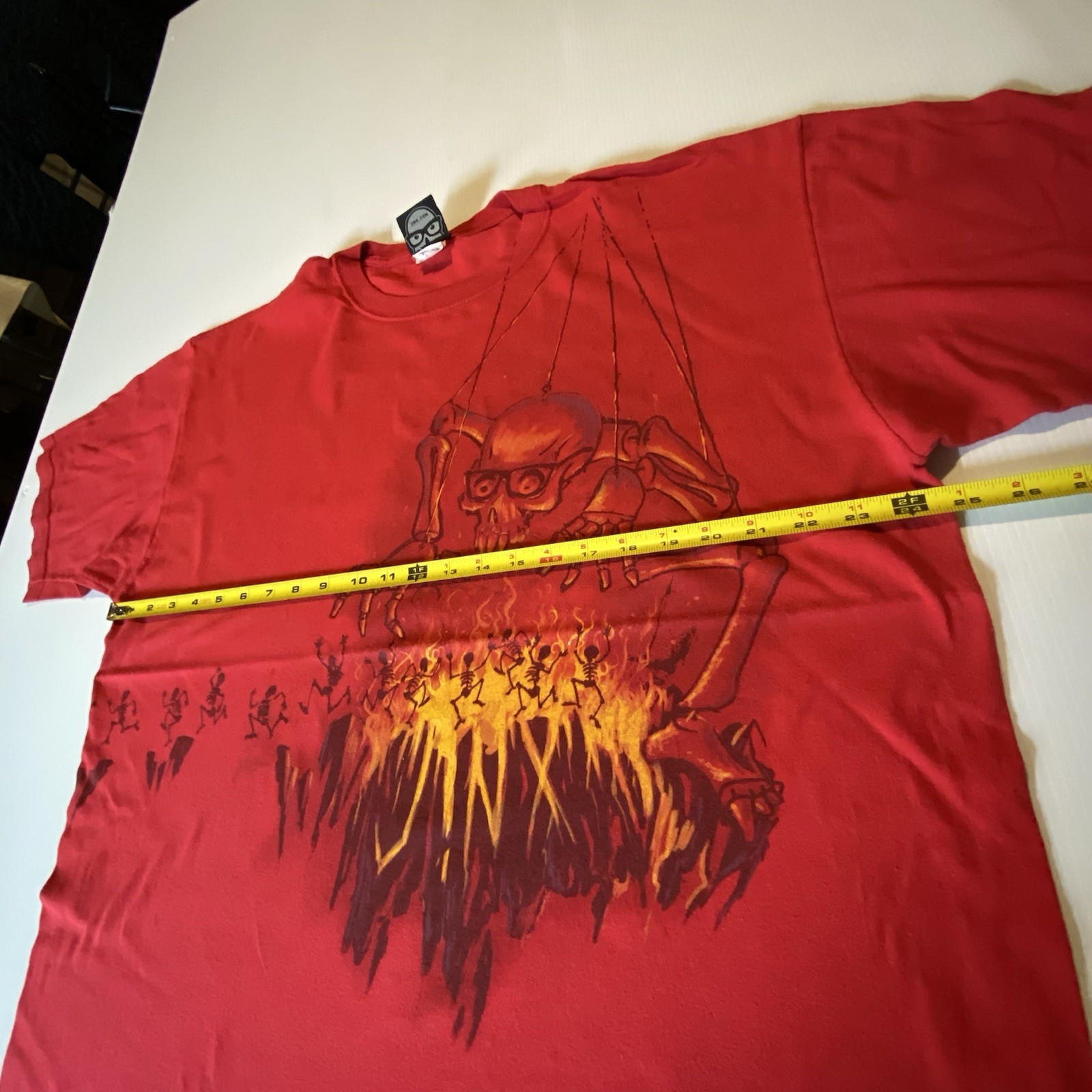 Rare Vintage JINX Puppet Master Big Print Gamer Shirt Sz XXL World of Warcraft