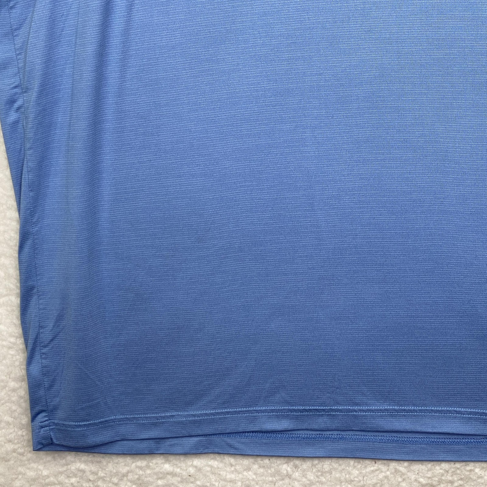 Speedo Shirt Mens 2XL Blue Tagless UV Protection Crew Neck Polyester Spandex