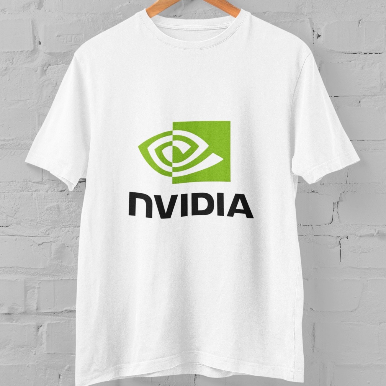 NVIDIA Logo T Shirt Unisex Graphic Tee Casual Short Sleeve Top Men Women