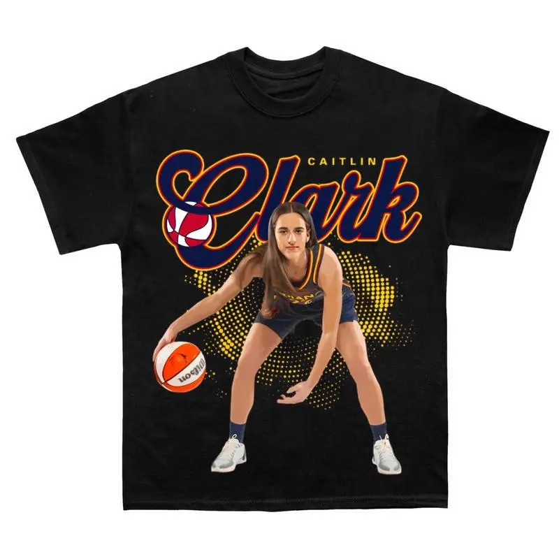 COMBATWEAR Caitlin Clark T-Shirt Basketball Graphic Tee, Graphic Tee T-Shirt