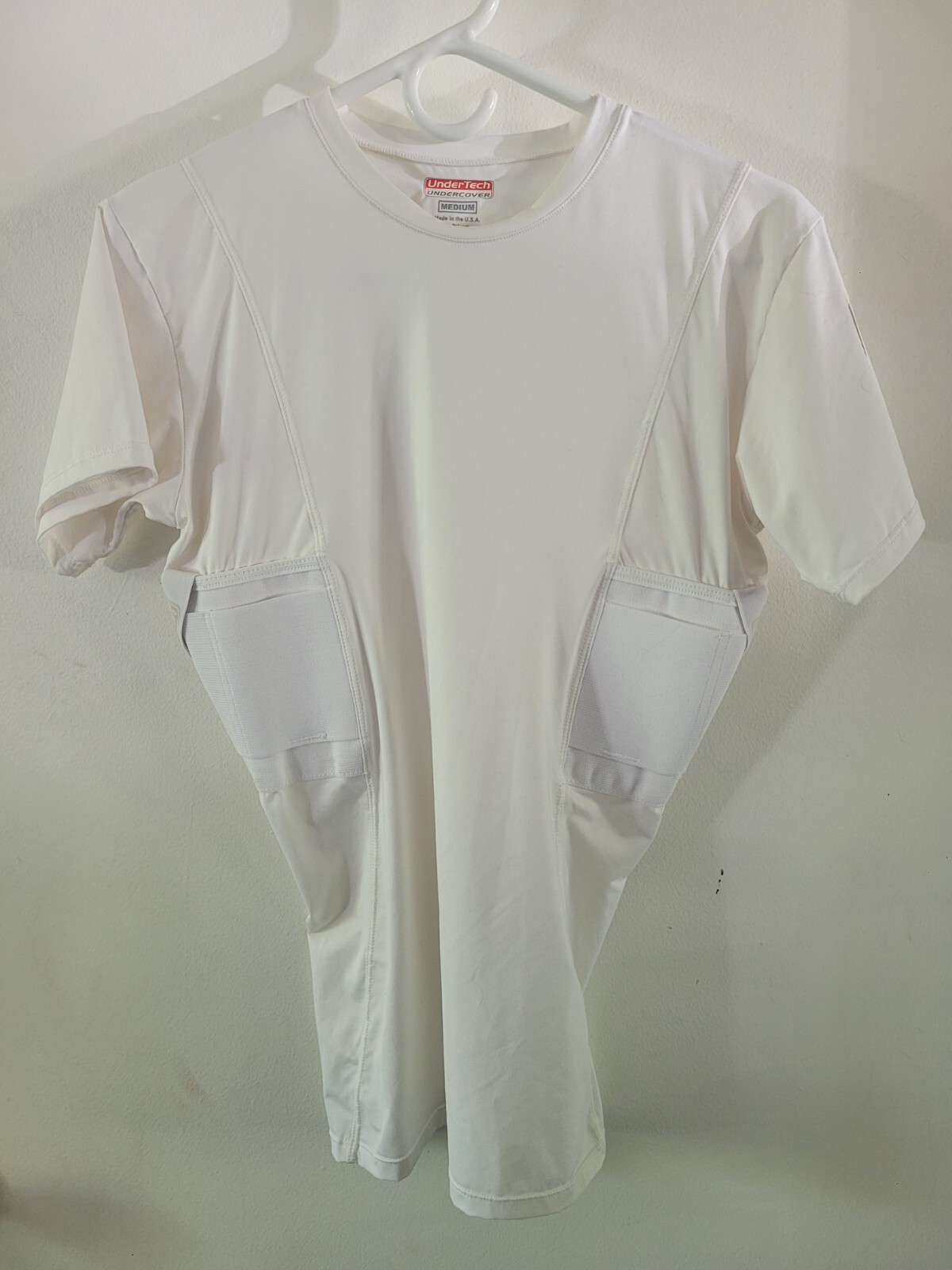 Undertech Undercover Men’s Size MEDIUM White Tatical Shirt