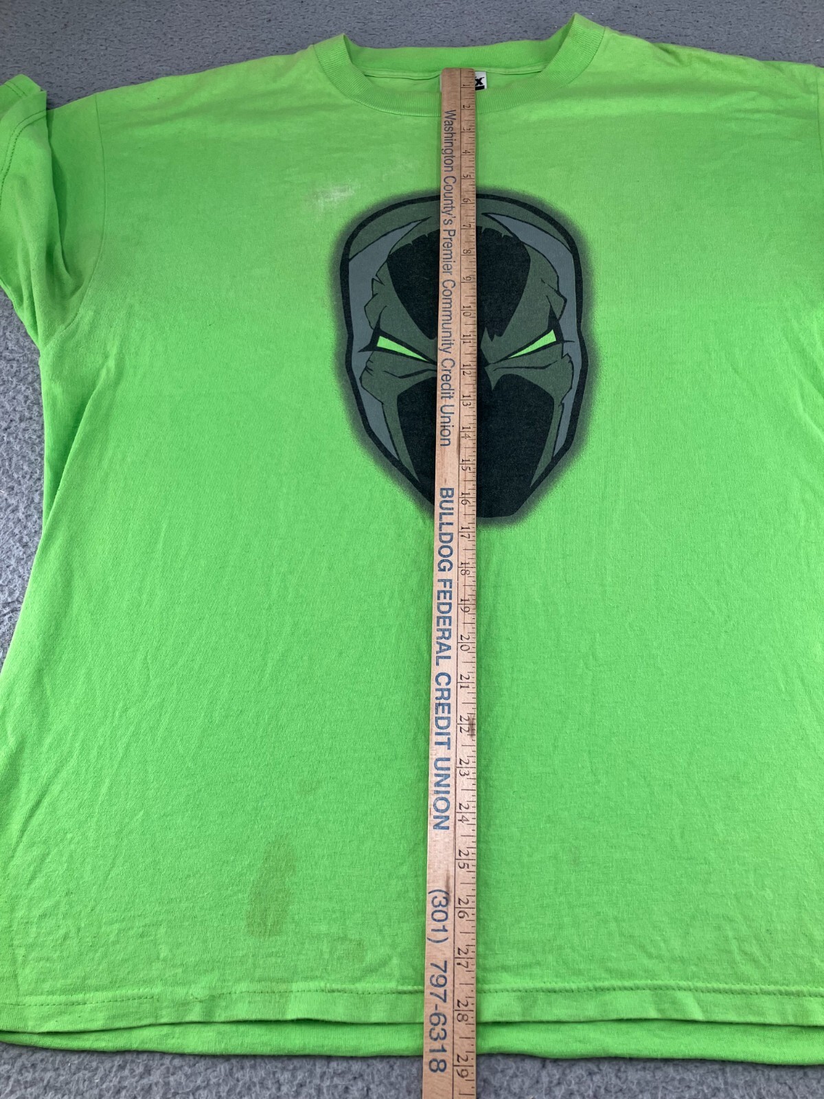 Vintage Spawn 2 Shirt Men XL Green HBO Animated Show Todd McFarlane Comics Movie