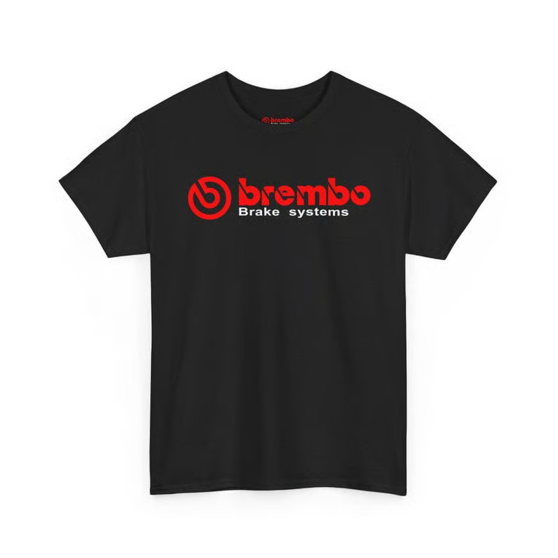 Brembo Brake Systems logo T-Shirt | Automotive Racing Tee, Car Enthusiast Top