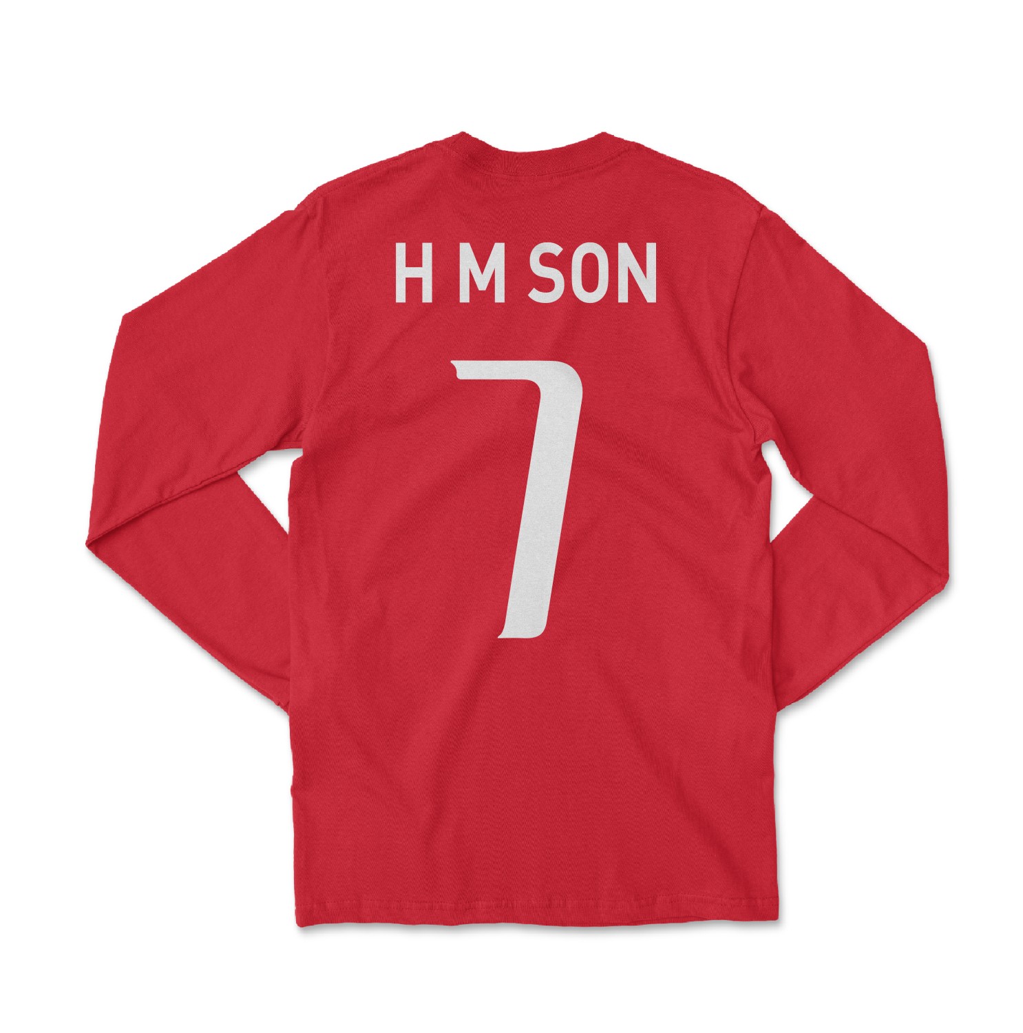 South Korea Soccer Fans Son 7 Jersey Style Long Sleeve T-Shirt