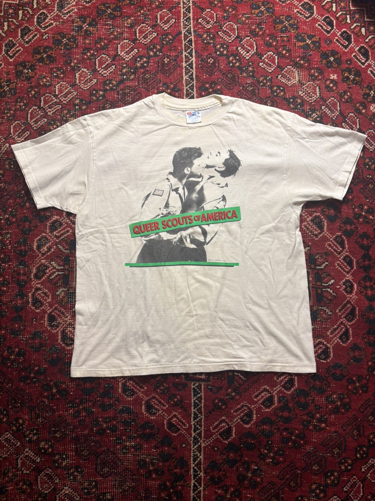 Vintage T-Shirt queer scouts of America Tom Of Finland Style shirt XL