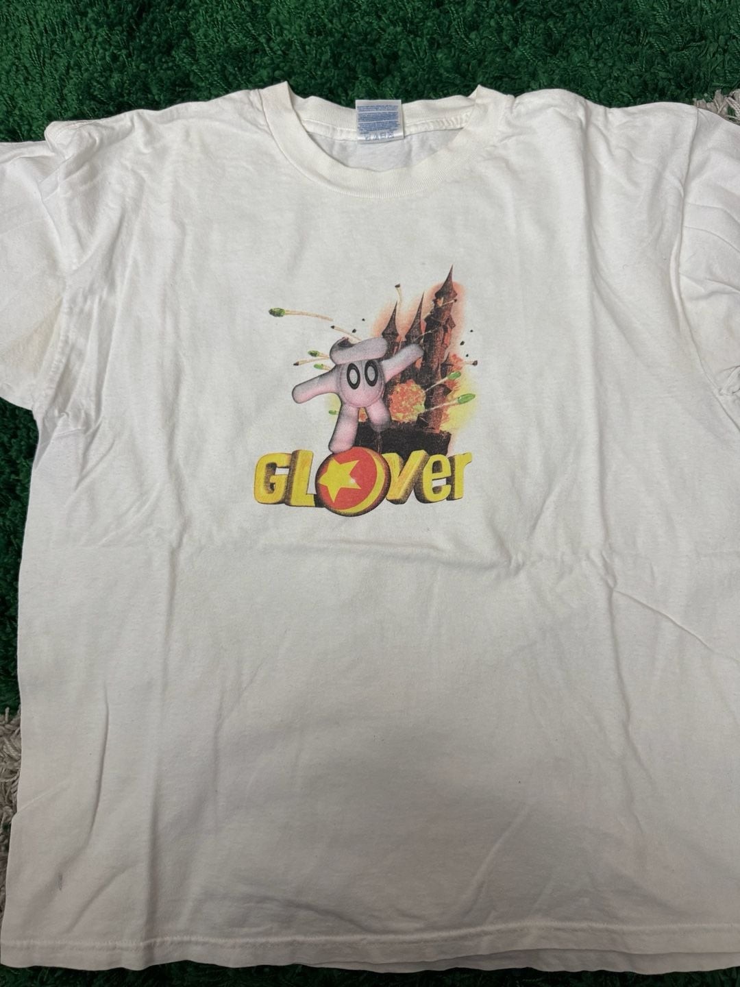 Vintage 1998 Glover Nintendo 64 Promo T-Shirt XL