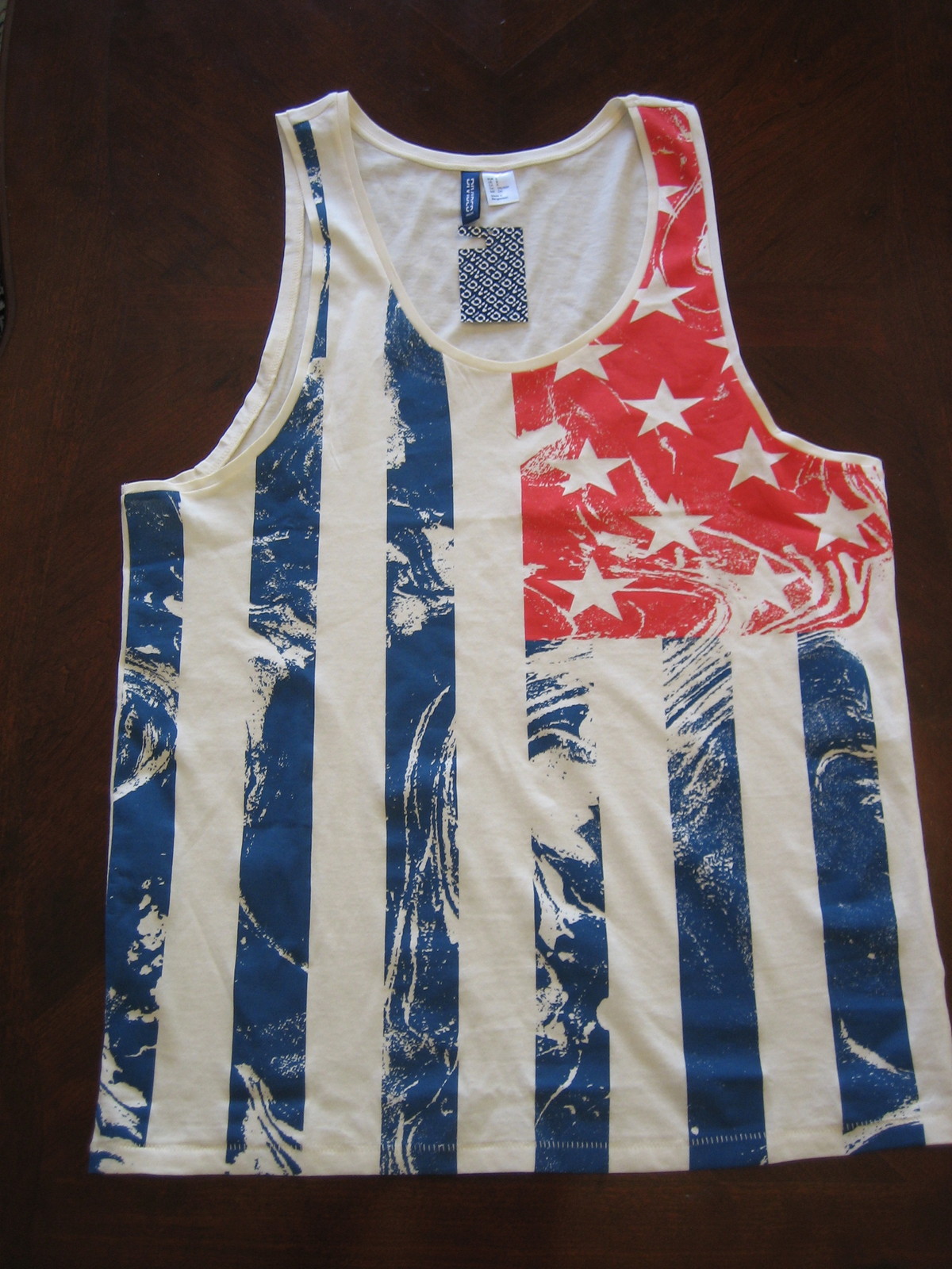 H&M STARS And STRIPES USA American Flag MEN’s Tank Tops NEW Sizes XS, S, M, L,XL