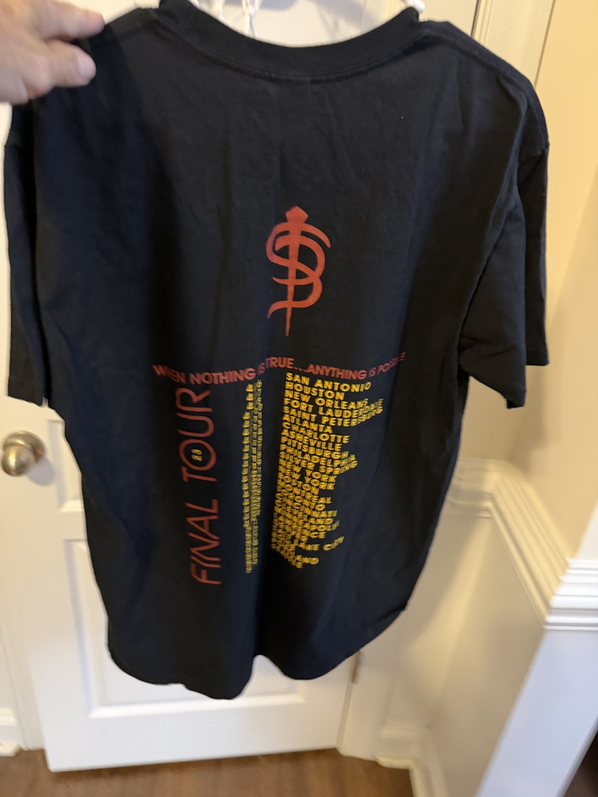 Skinny Puppy Final Tour Shirt 2023 Men’s L Black Concert Band