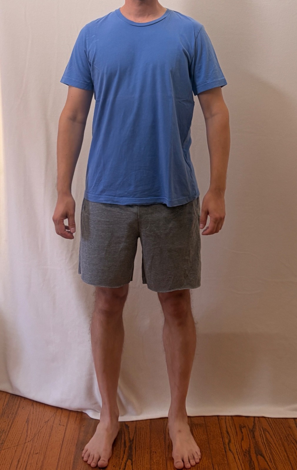 Canvas by Bella + Canvas Blue Size L Short Sleeve Crewneck Cotton T-Shirt