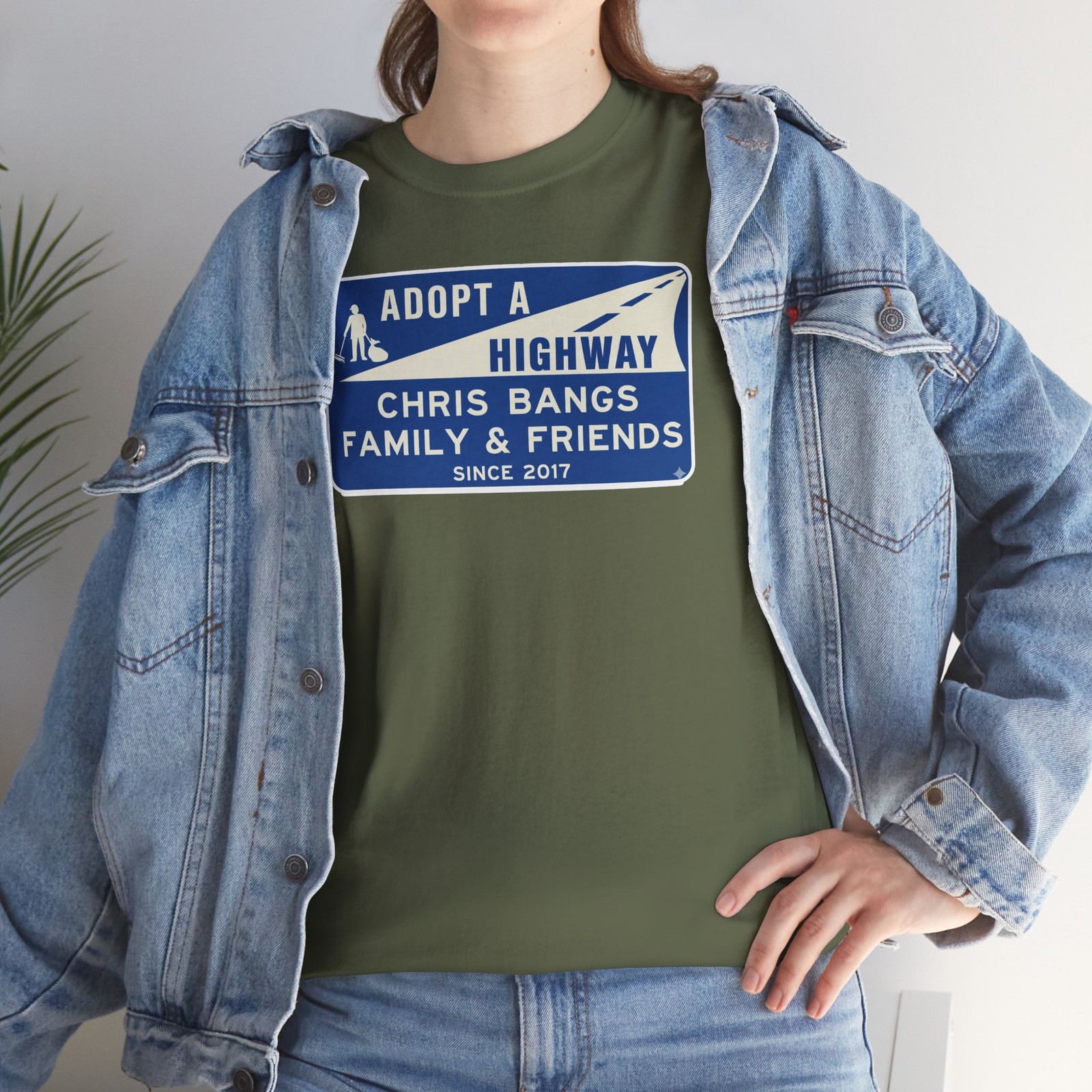 Adopt a Highway Chris Bangs Family and Friends T-Shirt