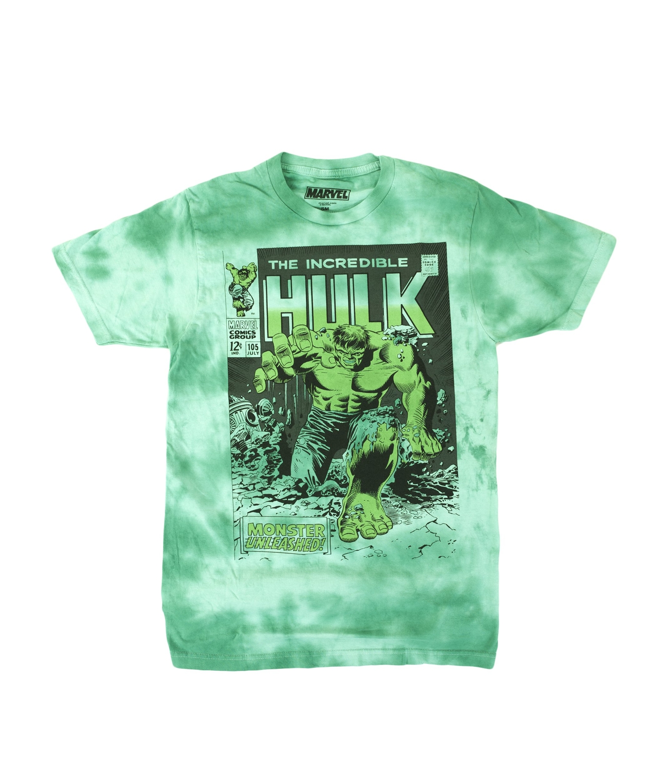 Hulk (Mavel Comics) Mens T-Shirt – Monster Unleashed Cover to Issue 105`