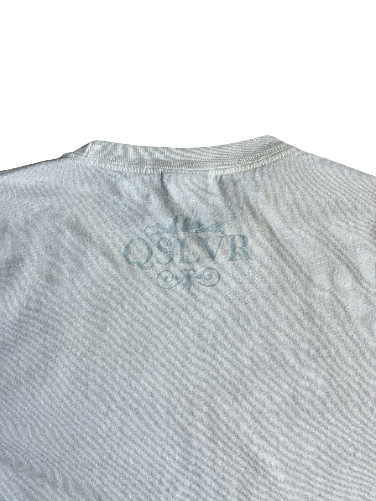 Vintage Y2K Quicksilver Graphic Short Sleeved Surf T-Shirt Size L