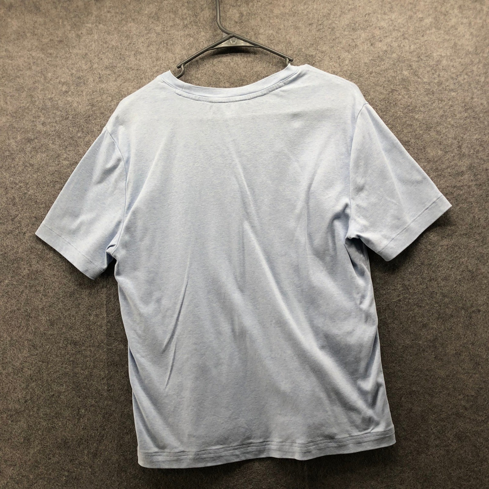 Banana Republic Luxe Touch T-Shirt Mens Small Light Blue Short Sleeve Crewneck