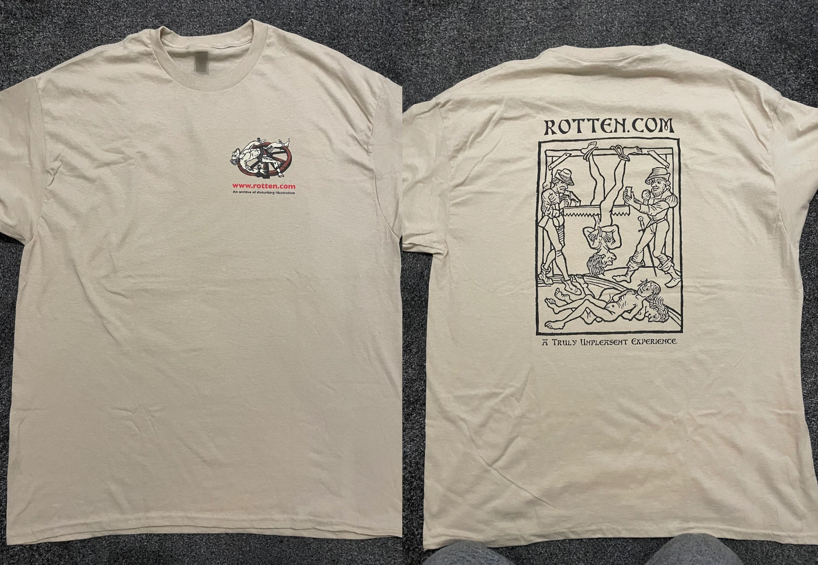 Rotten dot com A Truly Unpleasant Experience T Shirt Full Size S-5XL FH386