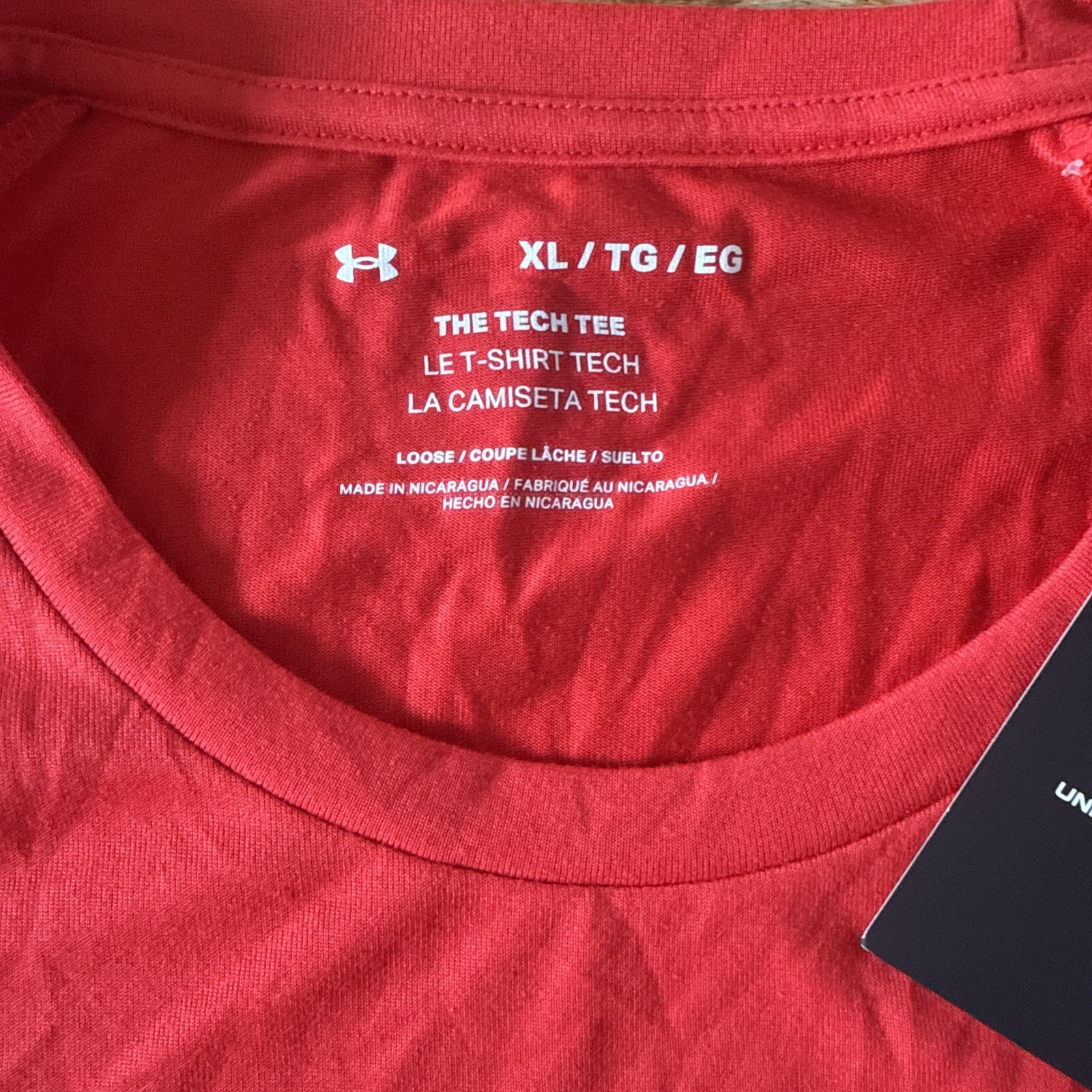 Under Armour Men’s Tech 2.0 T-Shirt In Red Size XL
