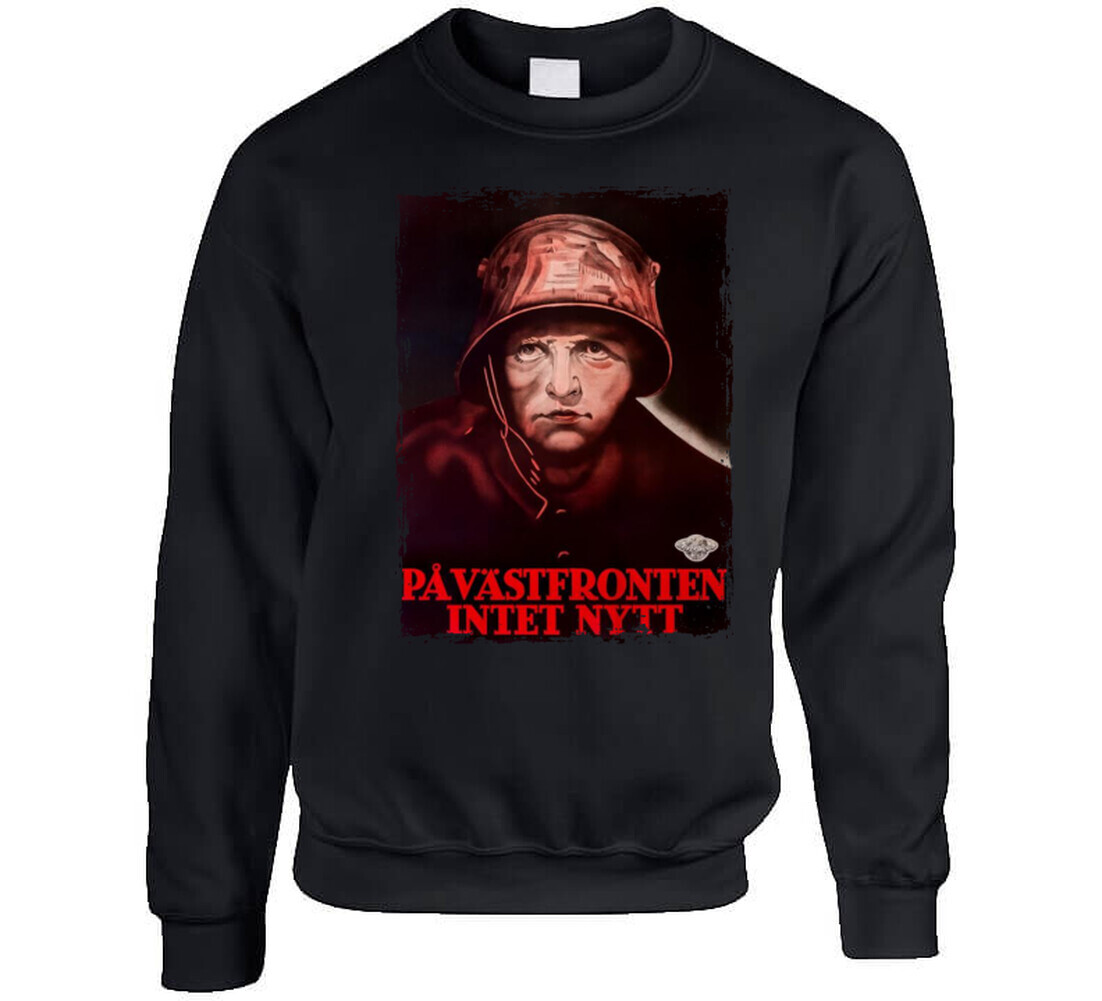 All Quiet On The Western Front 30s War Drama Swedish Movie Fan T Shirt