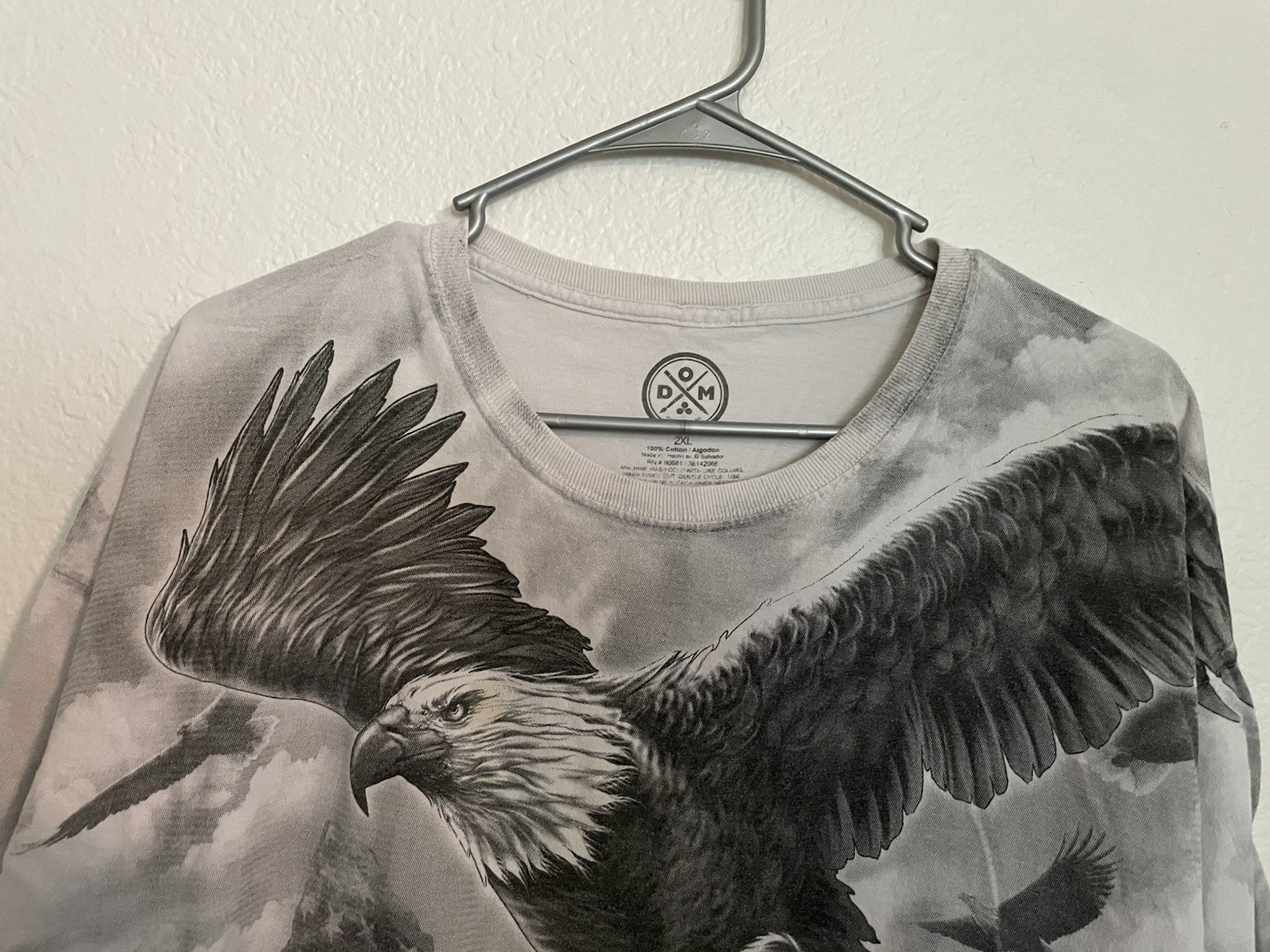 D O M It’s About The Art T Shirt – Soaring Eagle – Size 2XL