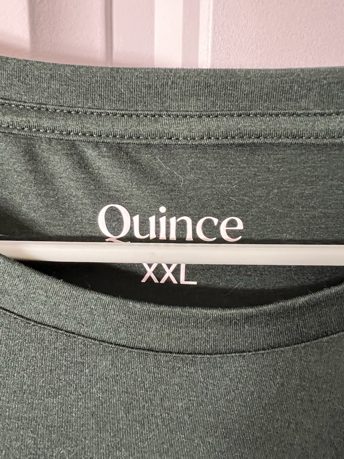 Quince XXL Men’s Forest Green Tee Shirt NWOT