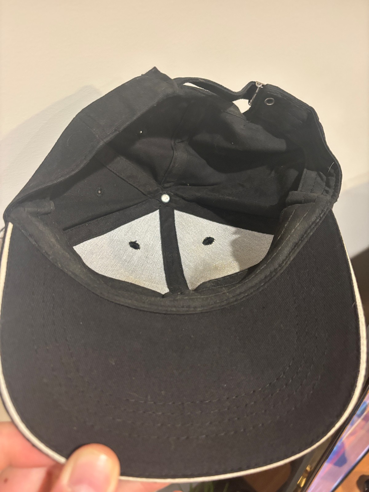 SCP Containment Hat Black Adjustable Cloth Strap Baseball Cap Gamer Cosplay Game