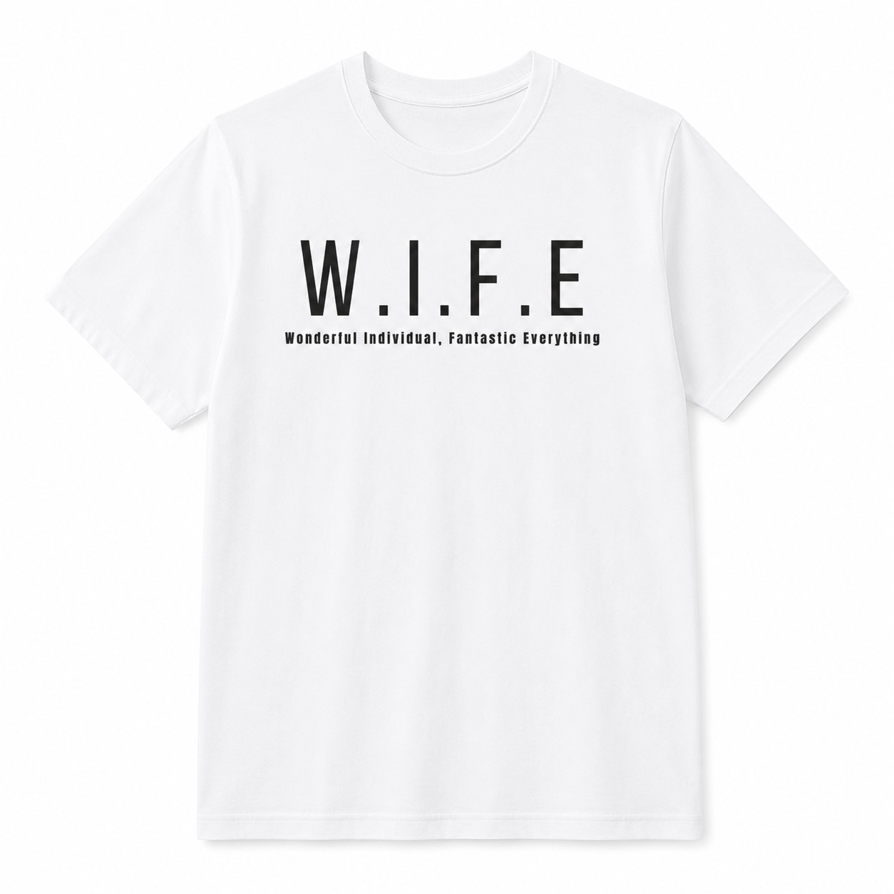 Wife T Shirt Funny Black Letter Graphic Tee Anniversary Gift for Her