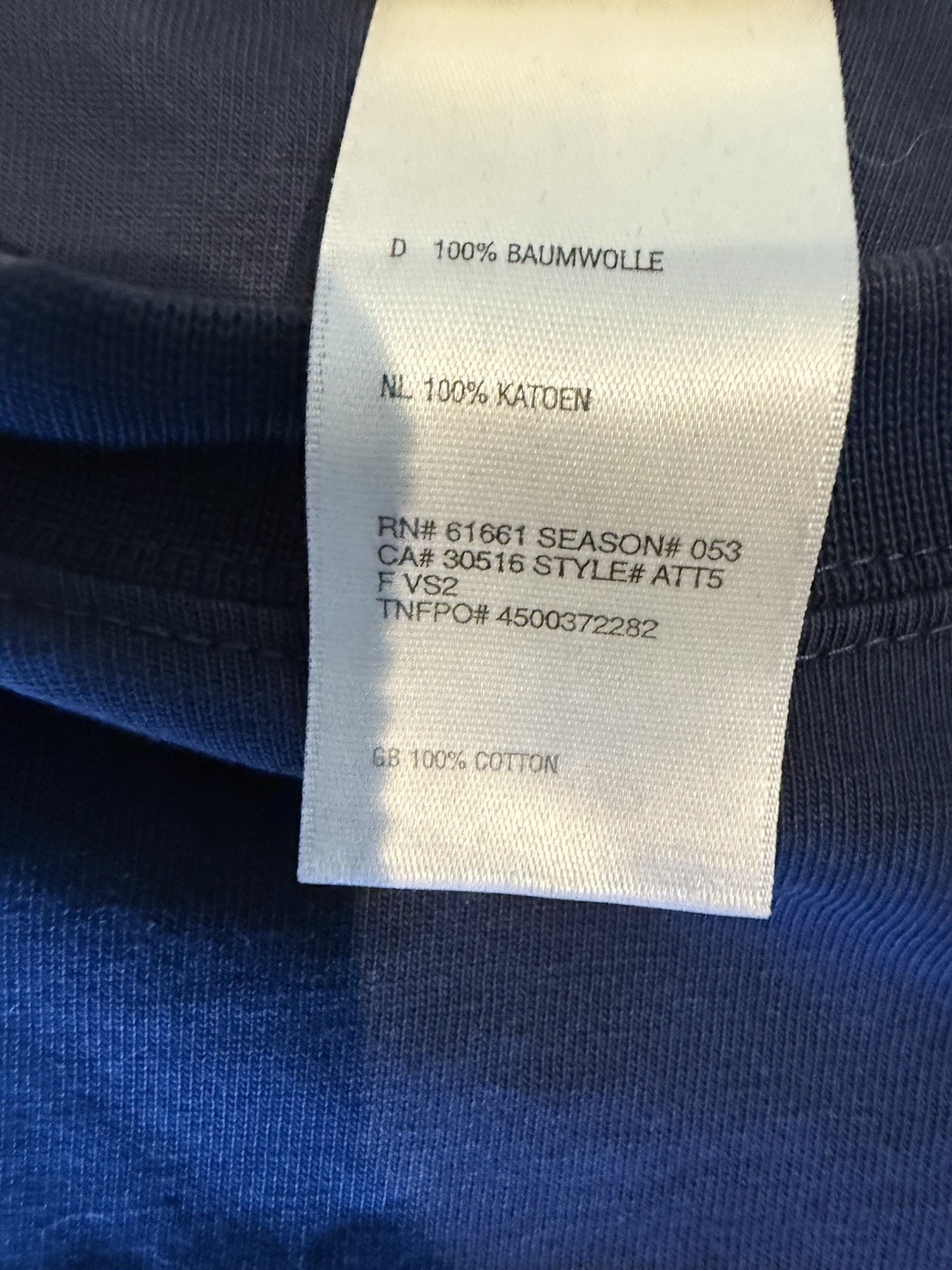 Vintage The North Face A5 Series Long Sleeve Shirt Navy Blue Mens XL 100% Cotton