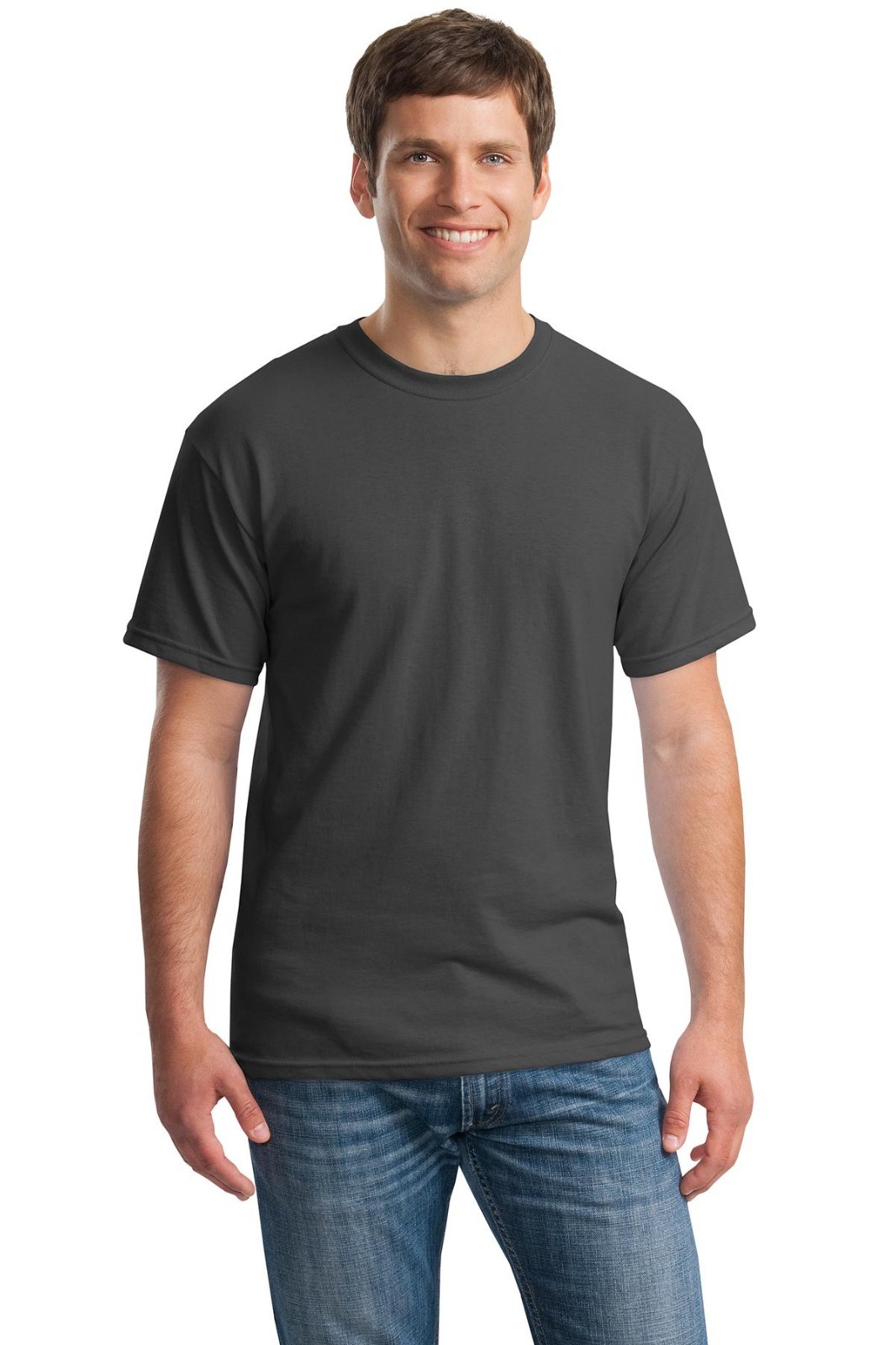 Gildan (5-pack) Bulk Solid Heavy Cotton Short Sleeve Blank Tee T-Shirt S-5XL New