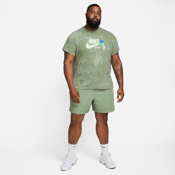 Nike Sportswear Men’s Oil Green / Cool Grey T-Shirt