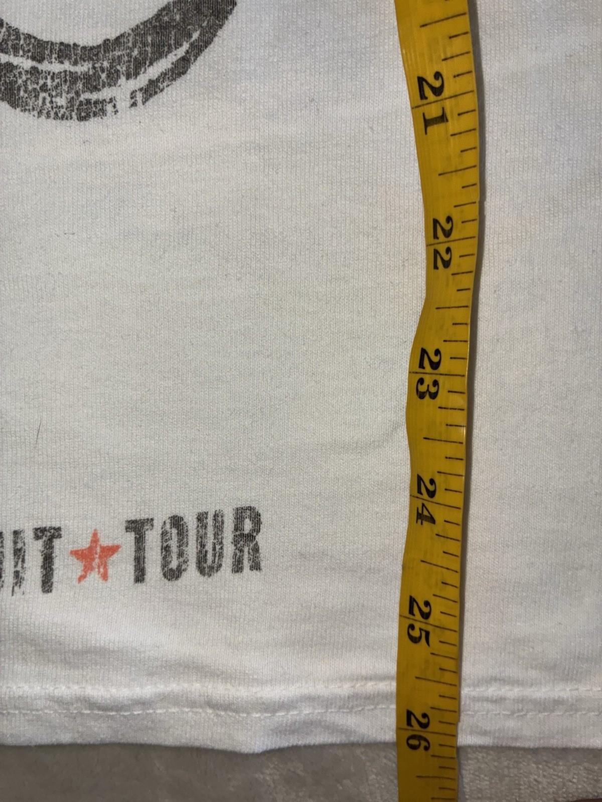Beyonce Most Wanted Tee S White Cowboy Carter Tour 2025 Merch NEW *hole