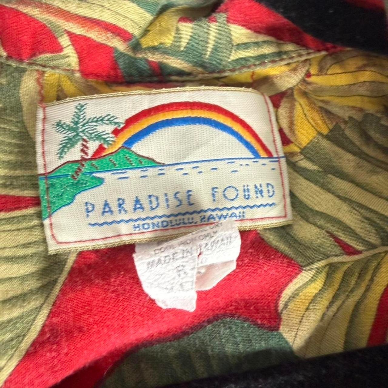 Paradise Found multicoloured Hawaiian shirt Size XL #hawaiian #islandvibes