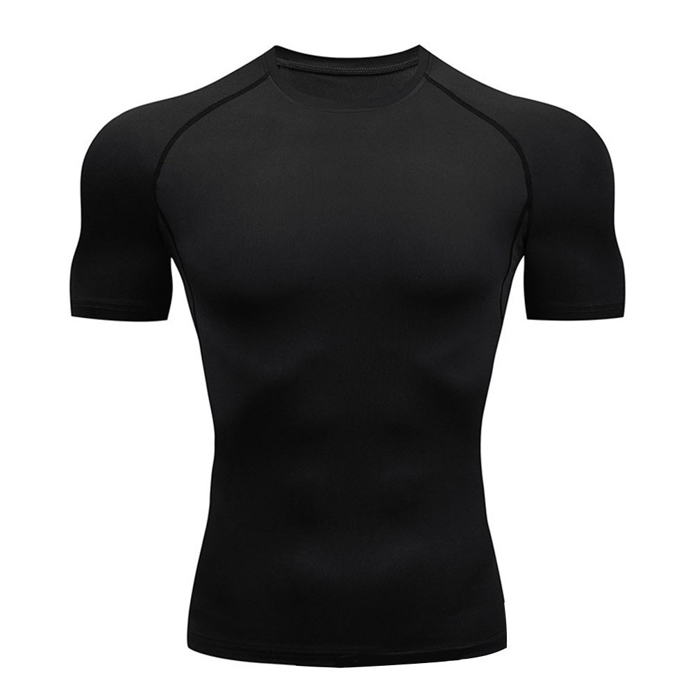 Men’s Easy Care Tight Top Polyester Round Neck for All Season Activities