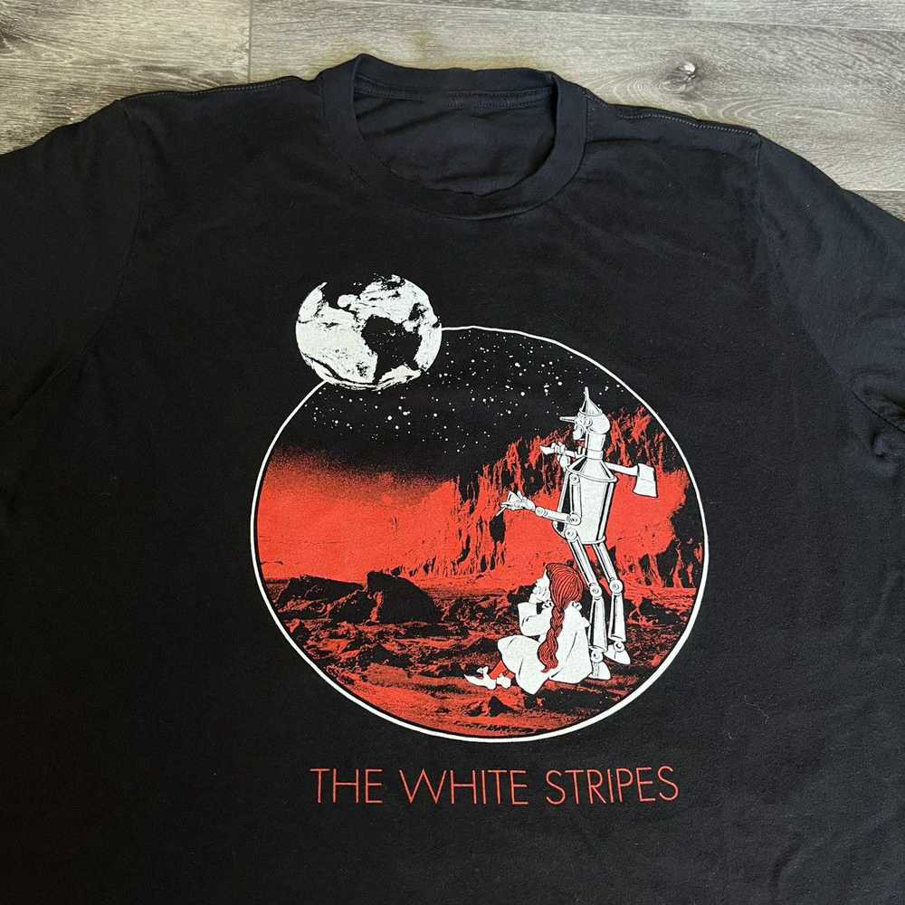The White Stripes Band Tour Unisex Cotton T-Shirt DI647