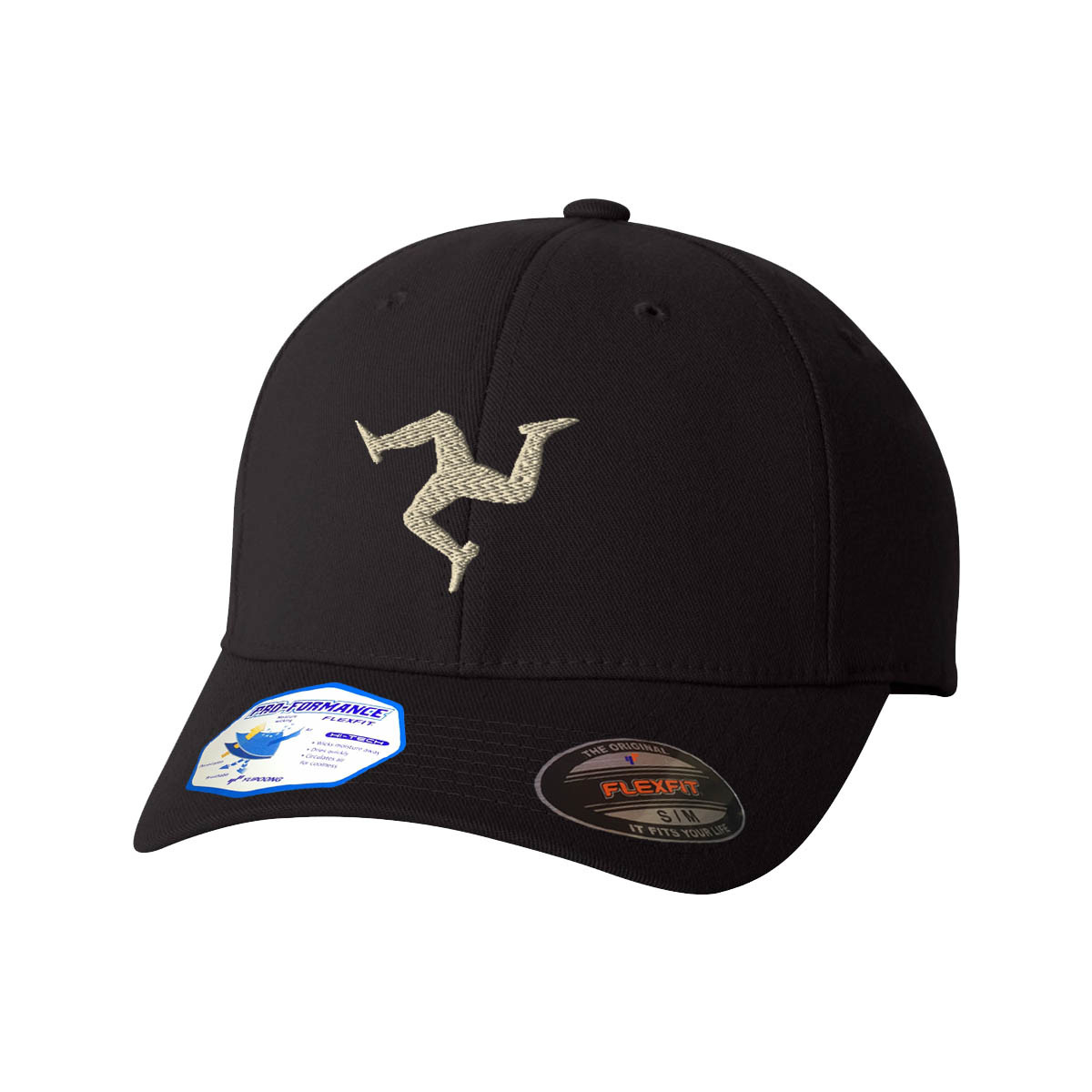 Flexfit Hats for Men & Women Isle of Man Seal Embroidery Dad Hat Baseball Cap
