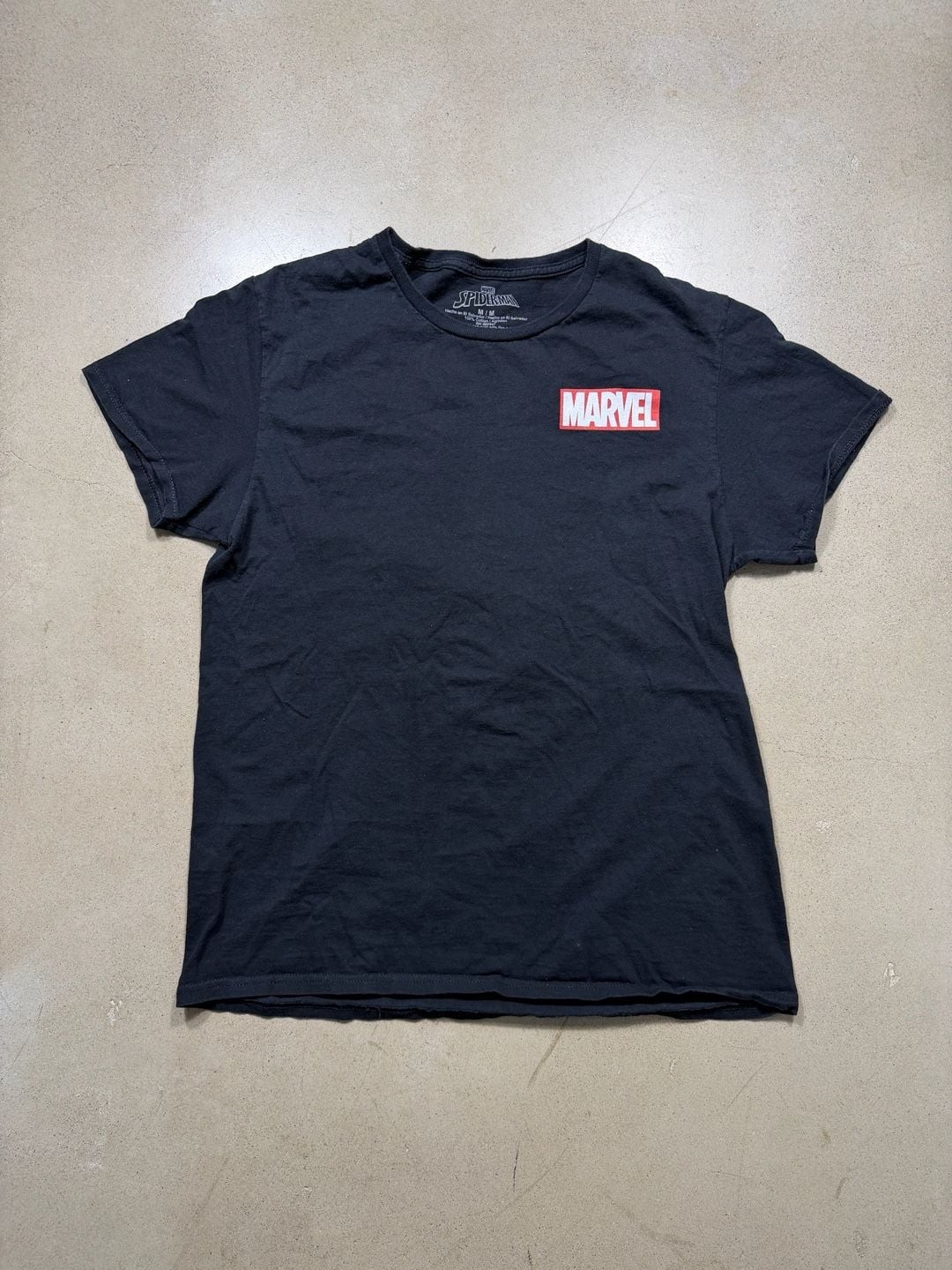 Marvel Comics Spider-Man Retro Comic Cover Graphic T-Shirt M