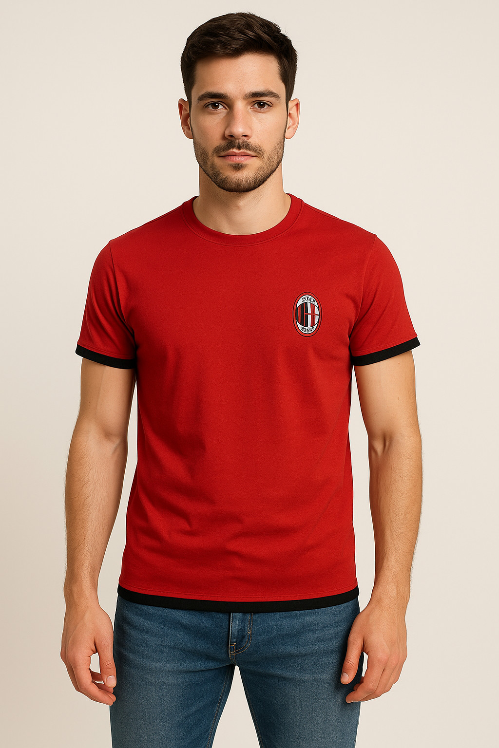 MEN’S MILAN COTTON CREW NECK T-SHIRT ART. TSHC C10 M002