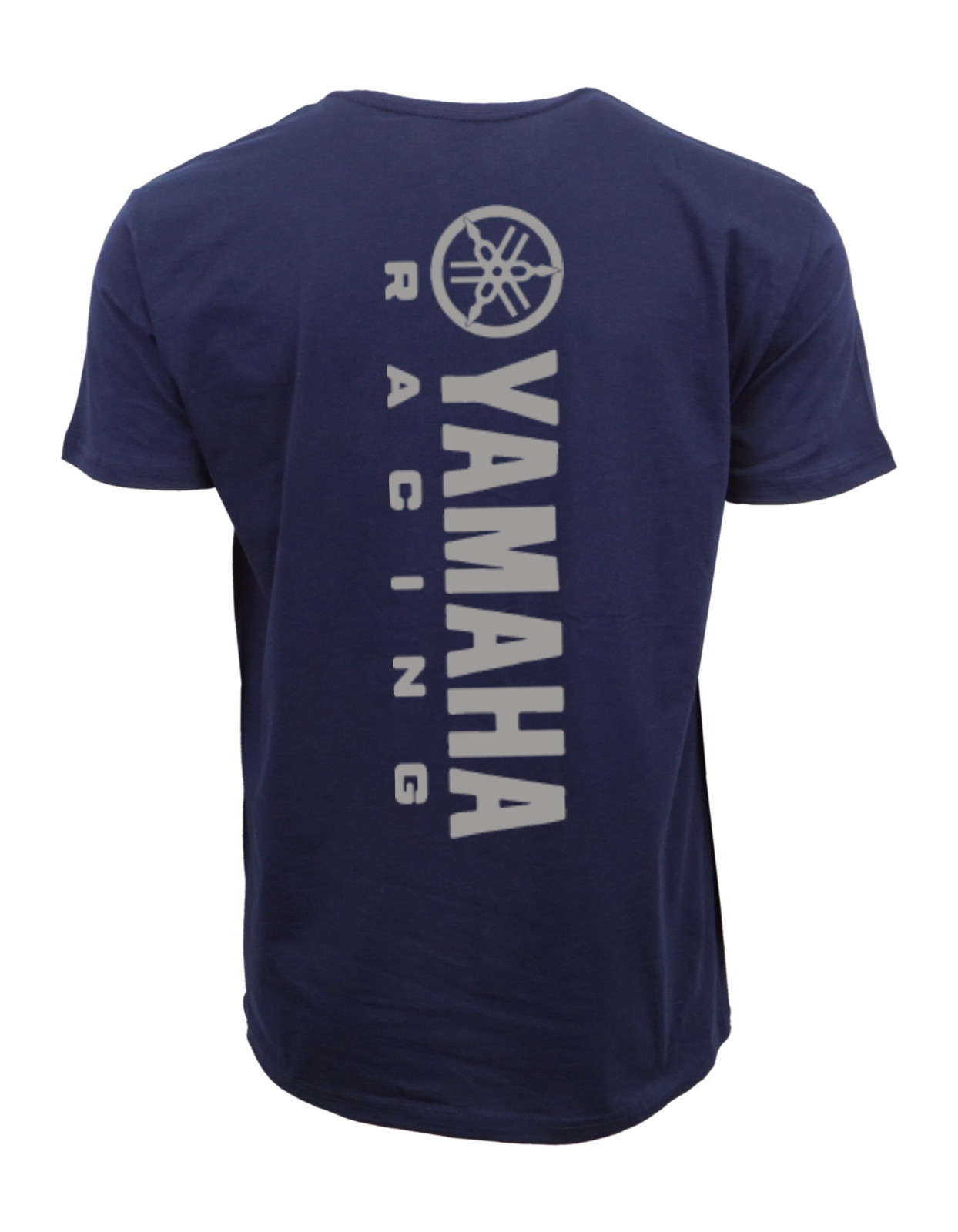 MENS GRAPHIC MOTORCROSS RACING LARGE LOGO T SHIRT NAVY