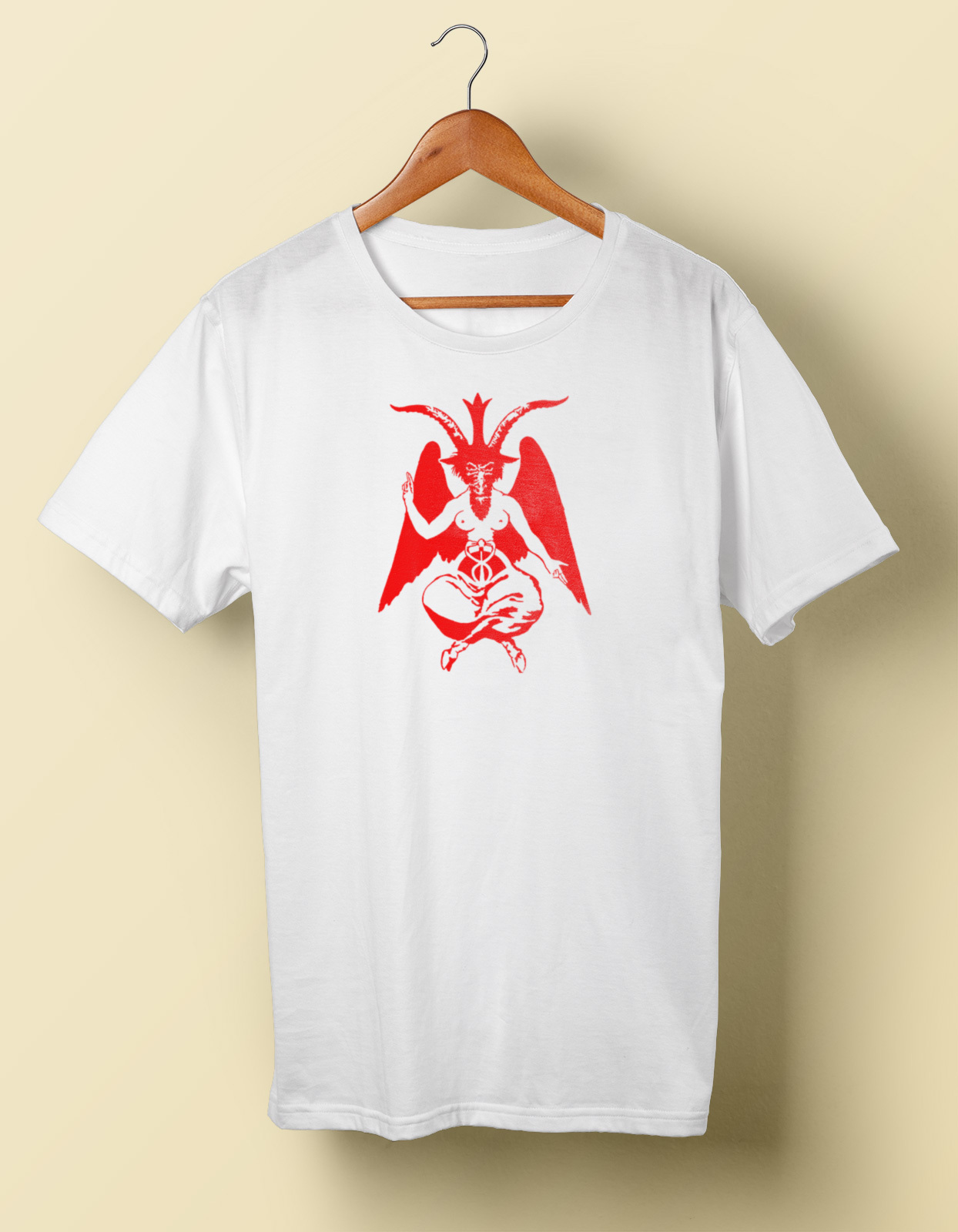Baphomet Satanic Devil Occult Illuminati T Shirt Tee T S M L XL 2X 3X 4X 5X