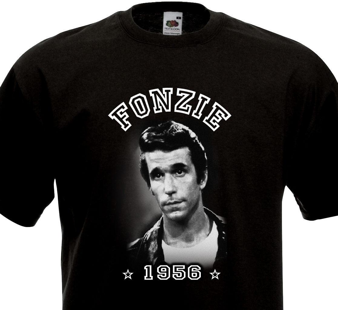 Fonzie Rockabilly Rock N Roll Greaser Rocker 50’s 60’s Happy Days Dinner T-Shirt