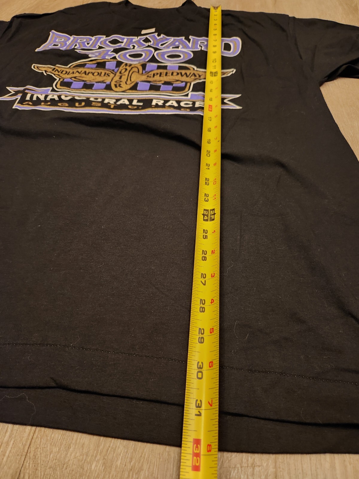 Vintage Brickyard 400 Inaugural Race T Shirt Size 2XL Indianapolis Speedway New