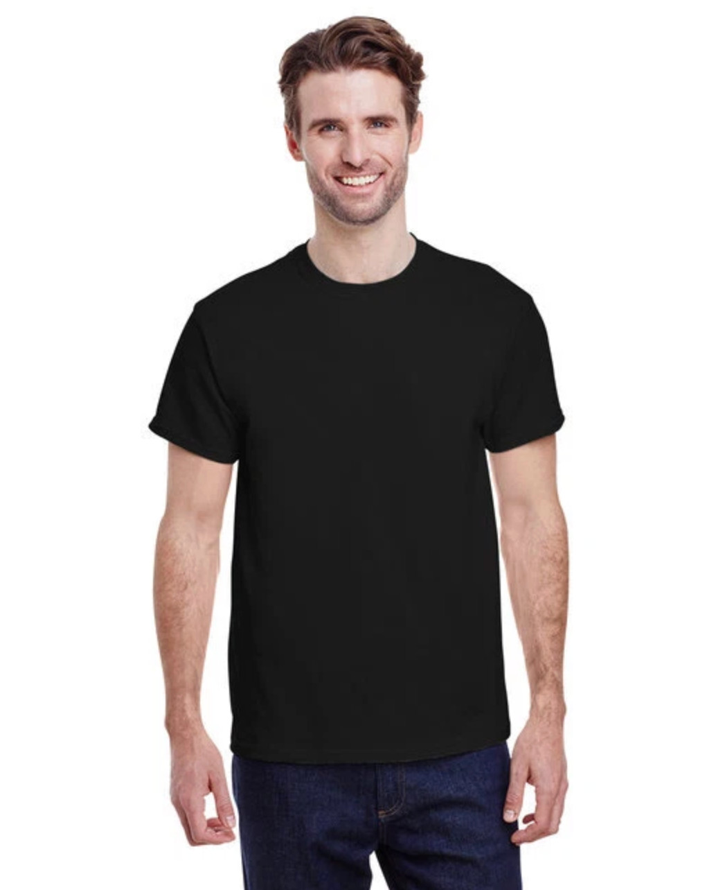 Gildan G500 Unisex Heavy Cotton Plain Solid Short Sleeve Casual Blank T-Shirt