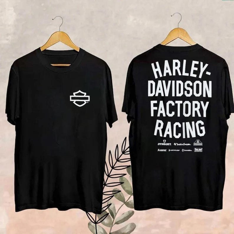 Harley Davidson Factory Racing TShirt Black
