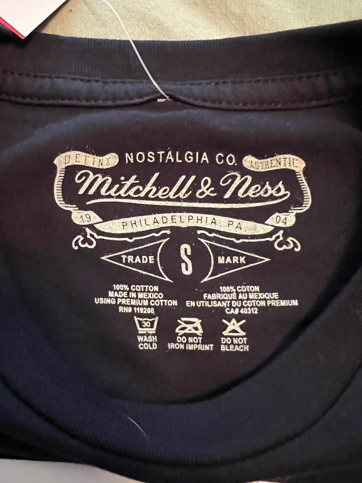 Mitchell & Ness Cooperstown Collection Mickey Mantle Graphic T Shirt Yankees Sm