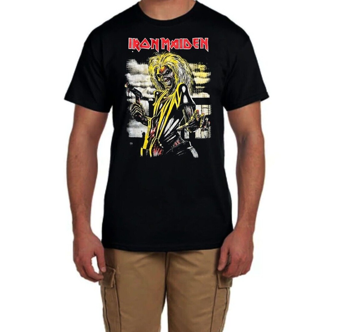 Iron Maiden Heavy Metal Band Men’s T-Shirt