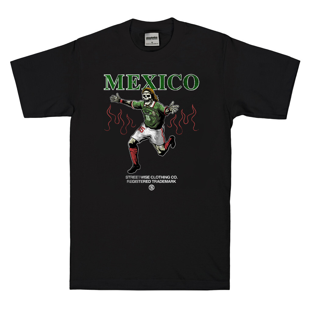 Streetwise Matador T-Shirt – Black Short Sleeve Men’s Tee Mexico