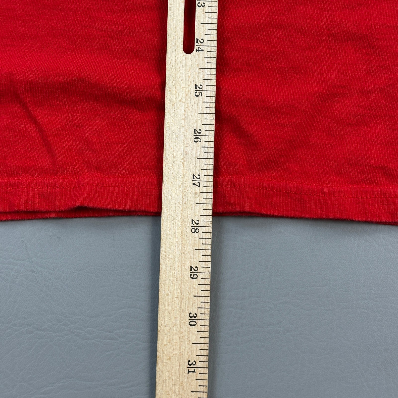 Vintage Delta Pro Weight Shirt Mens Large Red 316 Oyster Bar NC Pocket Tee Y2K