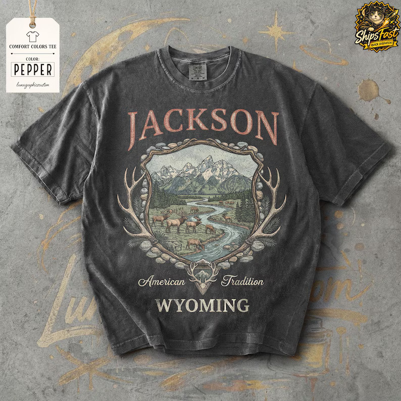 Vintage Western Town Comfort Tee