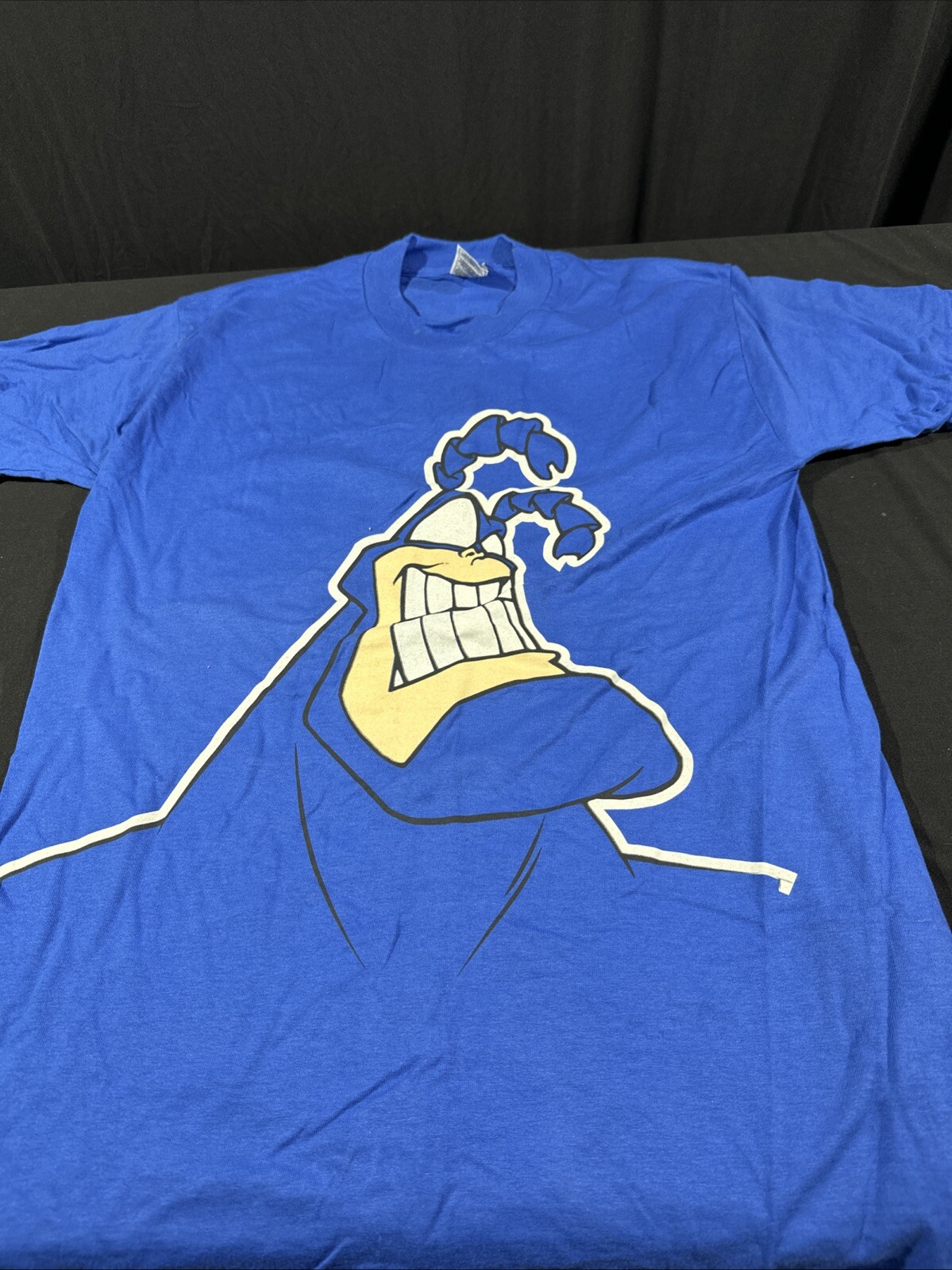 1996 Officially Licensed The Tick Blue T-Shirt Size L