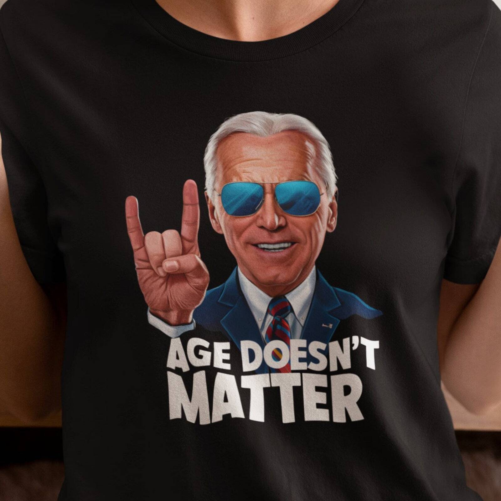 Age Doesen’t Matter Shirt, Funny Joe Biden Tee, Election 2024 Shirt