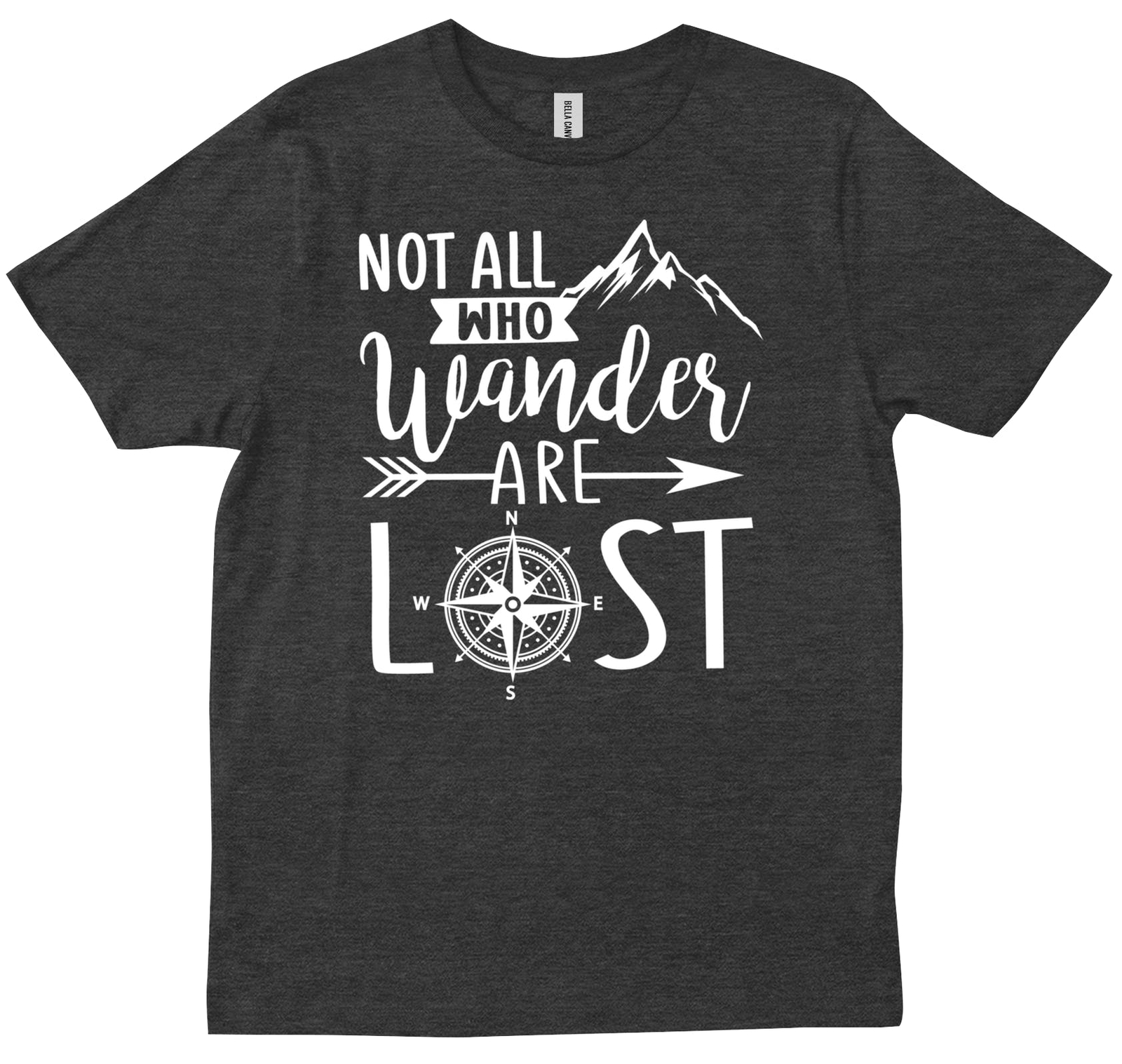 Not All Who Wander Are Lost Outdoor Camping Trip Family Funny Gifts T-shirt