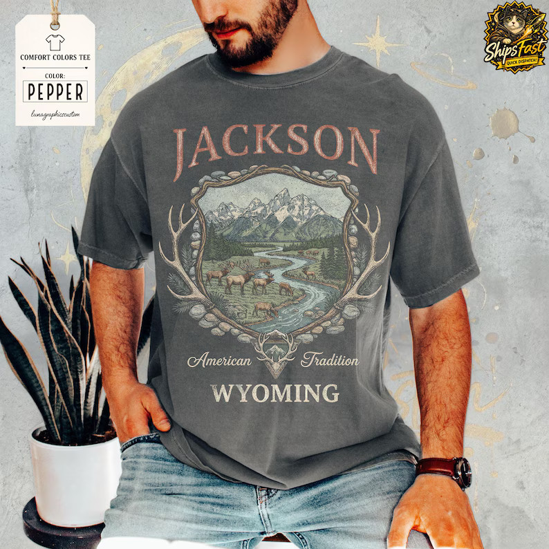 Vintage Western Town Comfort Tee