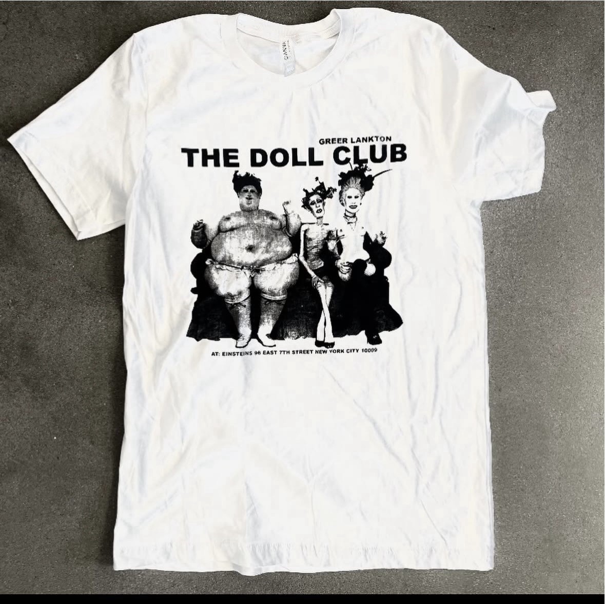 Greer Lankton The DOLL CLUB T-Shirt Unisex MEDIUM 40 Chest
